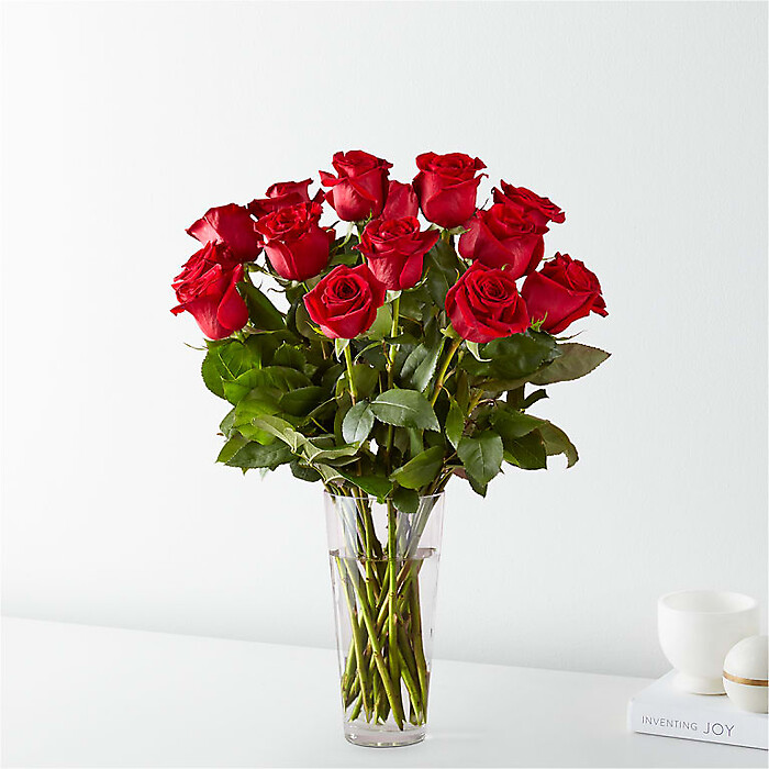 Long Stem Red Rose Bouquet